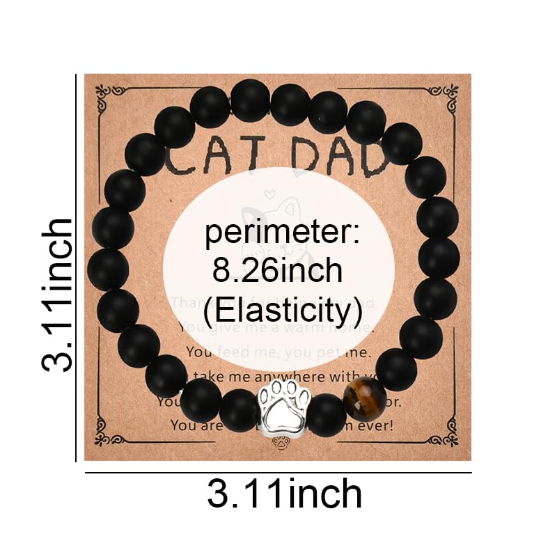Pulsera Kilener para amantes de gatos unisex miniatura 2