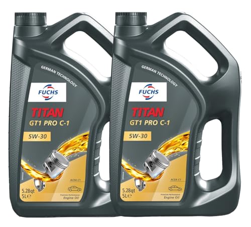 Fuchs 10 Liter TITAN GT1 PRO C-1 SAE 5W-30 miniatura 1