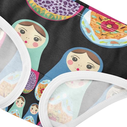 Colorful Nesting Dolls Toddler Girls's Underwear 2T 202c12384