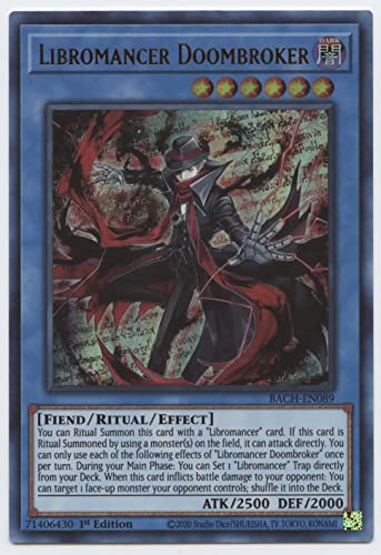 Libromancer Doombroker - BACH-EN089 - Ultra raro - 1ª edición