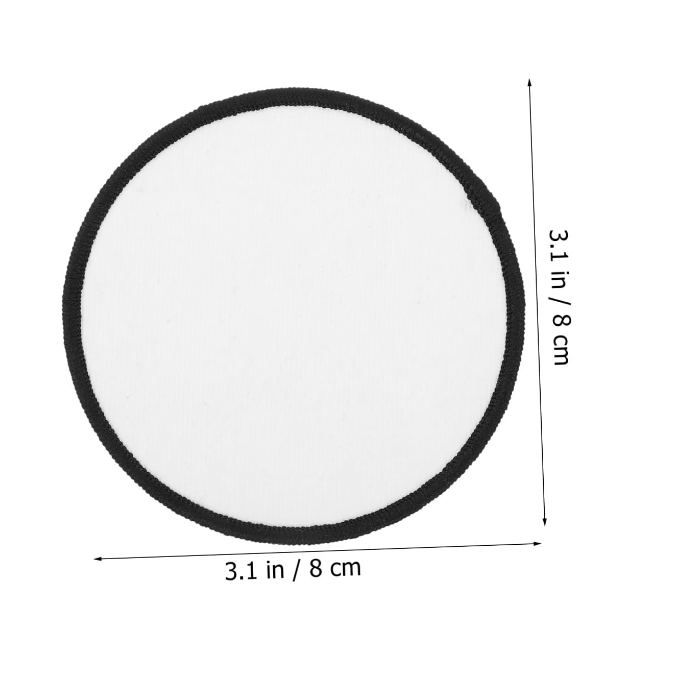 DIYEAH 10 Set Adesivo in Tessuto A Sublimazione Toppe Ricamate Adesivi Per Giubbotti Chiaro Etichetta Materiali Per La Decorazione Dei Vestiti Da Ricamo Termoadesiva 10 Pezzi * 10