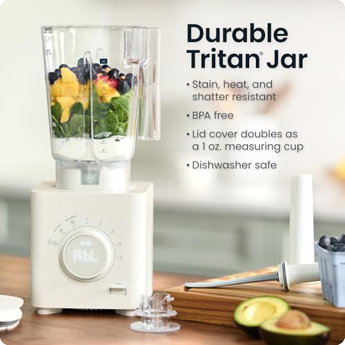 Chefman Obliterator 48 oz Countertop Blender for Smoothies 1380W Motor to Crush Ice Nuts a - image 5