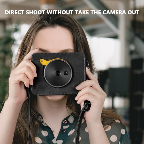 Funda de cuero para Kodak Mini Shot 3 Retro C300R miniatura 7