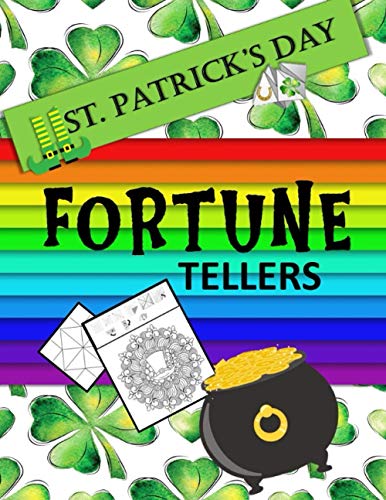 St. Patrick's Day Fortune Tellers: Paper Folding Templates; Origami for Kids image 3