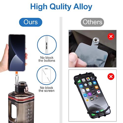 Onglet d'attache de téléphone, 10 pièces patch universel de cordon de téléphone sans transparent - Photo 36 sur 104
