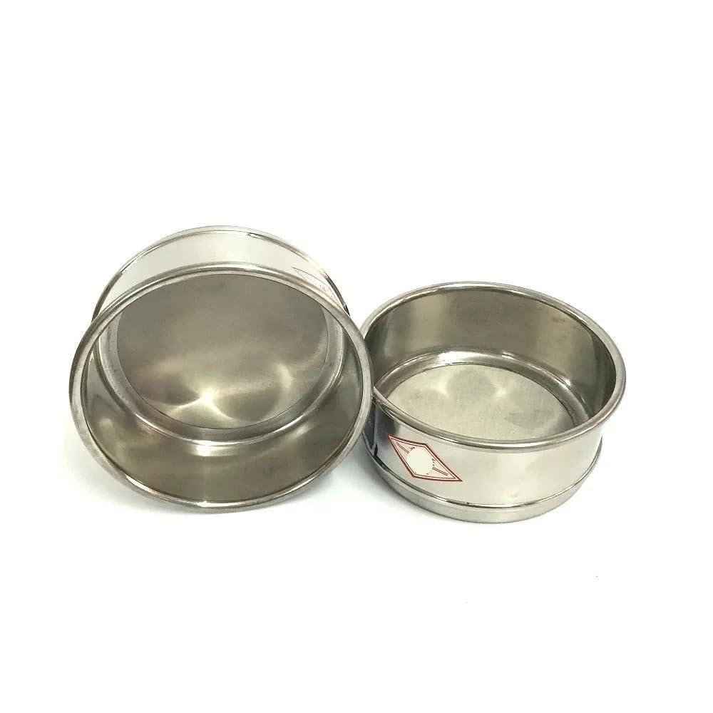 1 setaccio di prova 304SS - diametro 10 cm, apertura 0,001-0,063 mm, setaccio standard da laboratorio for campionamento e ispezione(325 mesh 0.045mm)