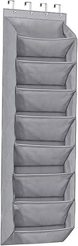 Miniatura 1 de Hanging Shoe Organizer, Large Deep Pockets Door Shoe Rack, 8