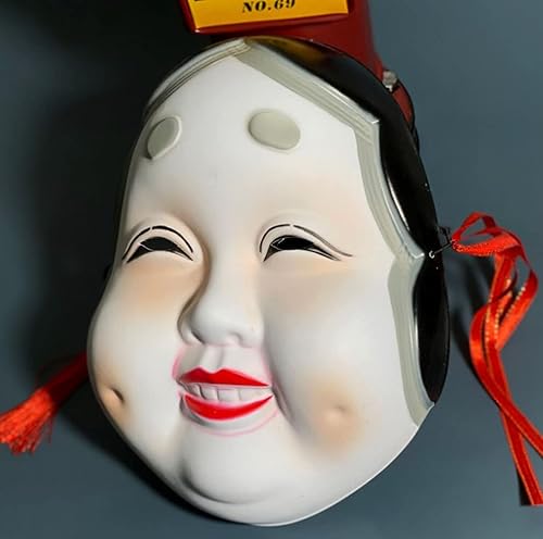 Miniatura 3 de Prajna Hannya - Máscara japonesa Noh Cosplay para fiesta de disfraces de Halloween 2022