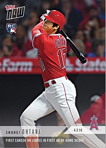 Amazon.com: 2018 Topps Now Baseball #32 Shohei Ohtani Rookie Card