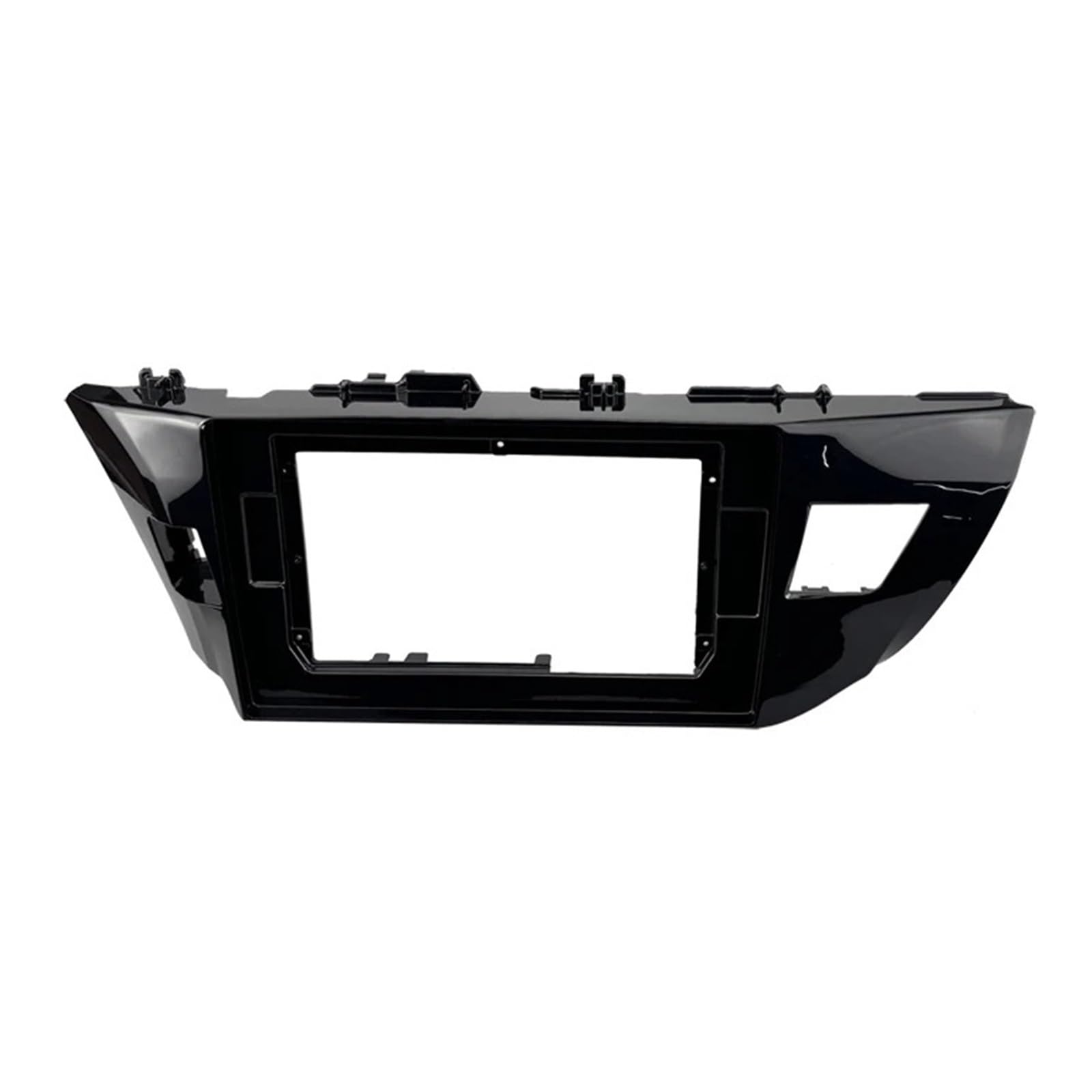 Rama przednia do radia samochodowego Toyota Corolla i Levin (2014-2018), ramka montażowa radia samochodowego 2 DIN, adapter przysłony, osłona deski rozdzielczej