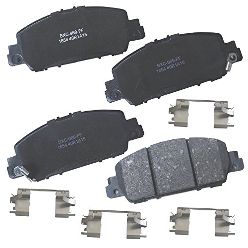Image of Bendix Premium SBC1654 Ceramic Front Brake Pads for Honda Accord 2022-2013, BR-V 2020-2018, HR-V 2022-2016