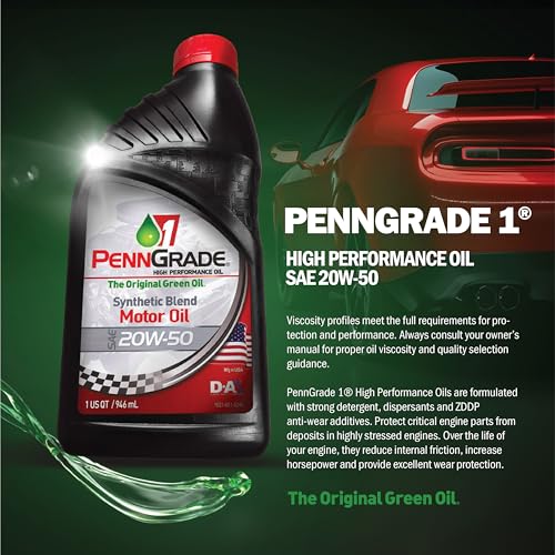 PENN GRADE 1 Aceite Sintético 20W-50 5 Quart miniatura 2