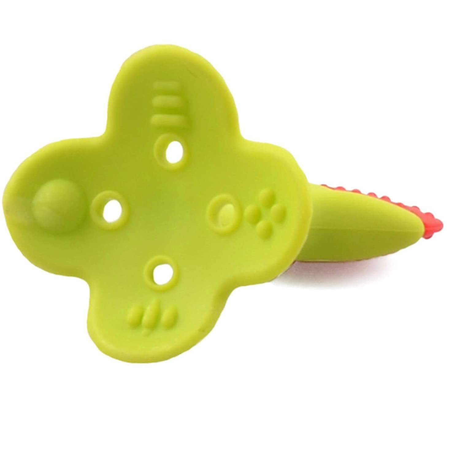 Chopchi Fruit Feeder,Teether & Feeding Spoon Bottle with Squeezy Food for 6 Month Above Baby (Pack of-3, Pink Set) - Image 6 thumbnail