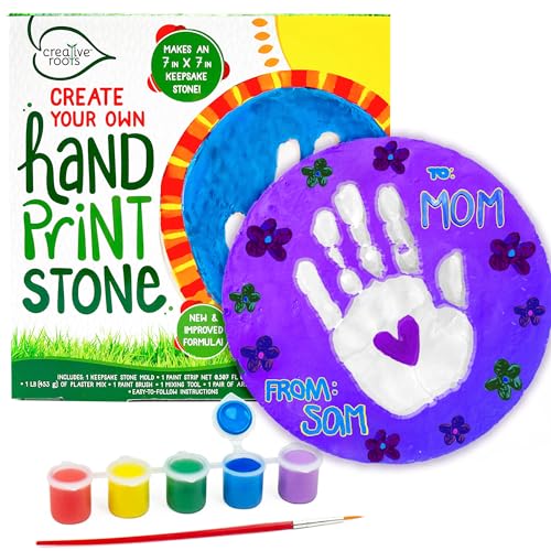 Creative Roots Create Your Own Handprint Stone by...