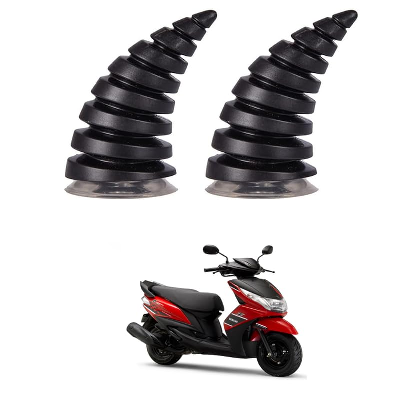 LOVMOTO 2 Pcs Helmet Devil Horns with Suction Cups - Motorcycle Helmet Devil Horn Decoration Car Roof Ornament 3D Car Hood Stickers Bike Ski Motorcycle Comfortable with Ra-yz-image-14