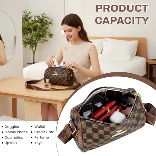 Image of Storite Women's Crossbody Sling Bag Travel Office One Side Shoulder Bag