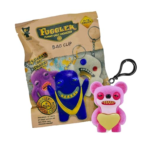 Fuggler Collectible Keychains Funny Ugly Monster 24 Characters to Collect Ages 6+ 4.5 Inches