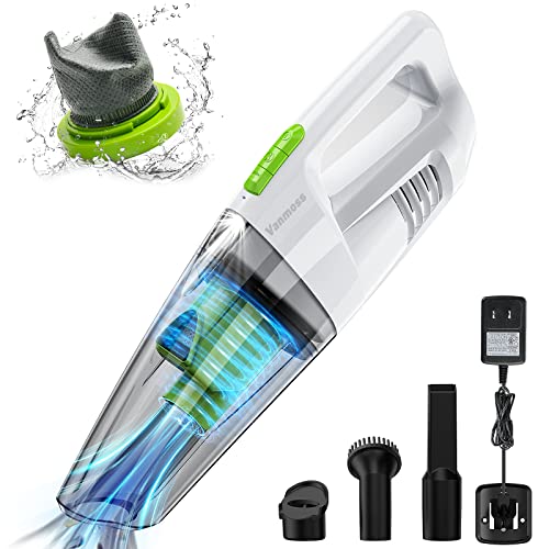Handheld Vacuum Cordless Car Vacuum Cordless Powerful Rechargeable Car Vacuum Cordless Portable Wet Dry Vacuum Cleaner Led Light Hand Vacuum Cleaner Handheld Vacuum Cleaner Home Office
