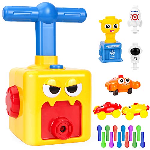 Coche de lanzamiento con globo