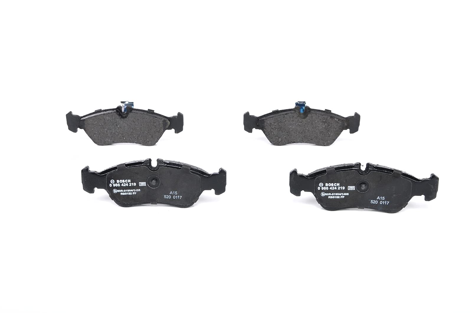 Bosch BP1028 - Brake Pads Car Front Axle - UK - View #12