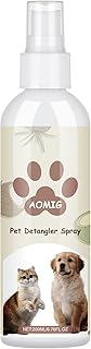 Aomig Coconut Grooming Spray for Dogs, Cat Fur Care Spray for Dogs, Dematting Spray, Cat Easy Combing, Coat Care, Coconut Fragrance, Nourishes Soothes Sensitive Skin, Dog Perfume (200 ml) product image