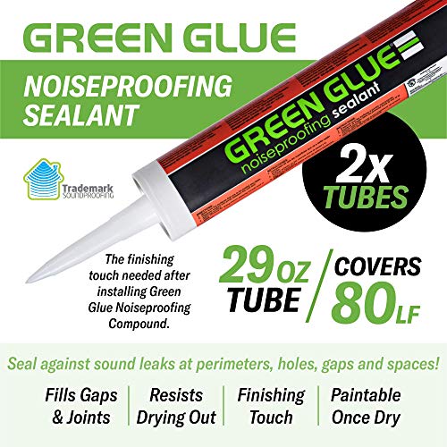 Combo Green Glue para insonorización x12 tubos miniatura 3