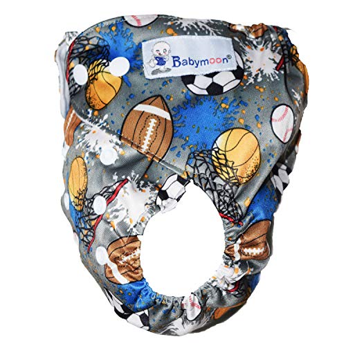 Image of Babymoon (SET of 3-1 Cloth Diaper with 2 5Layesr Bamboo Insert) Premium Adjustable Reusable Washable Cloth Diaper for Baby