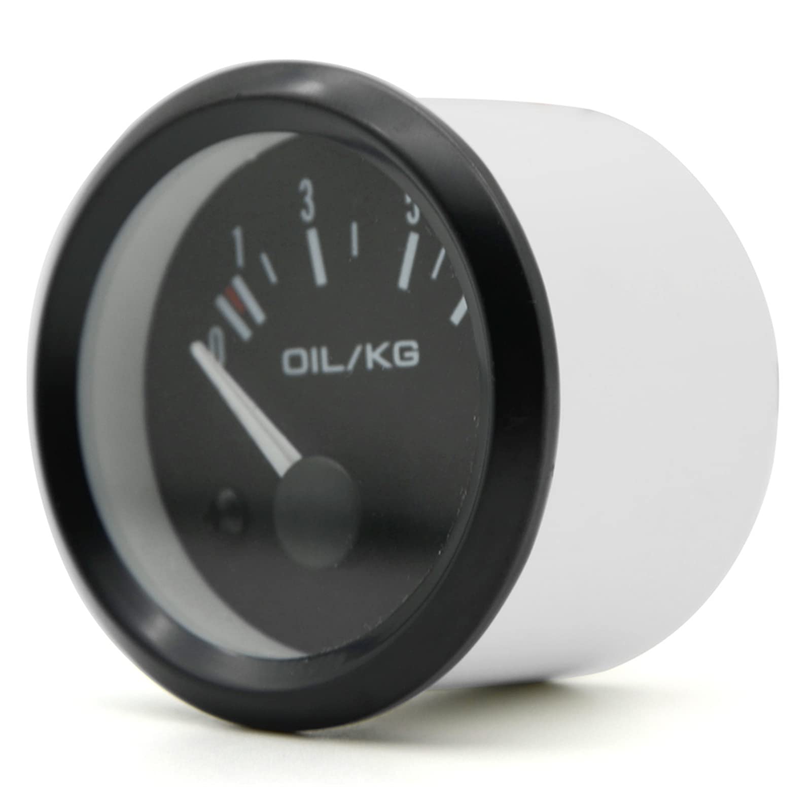 Medidores de presión de combustible de repuesto automotriz 2 "52mm medidor de presión de aceite para coche 0~7 KG 12V instrumento automático bisel negro medidor automático