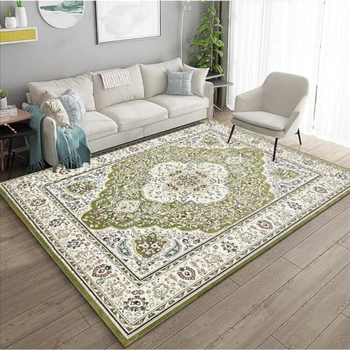 Alfombra suave al tacto con diseño Vintage de retales coloridos, alfombras antideslizantes for sala de estar, alfombra suave lavable antideslizante extragrande for decoración del hogar(Pattern 12,140*