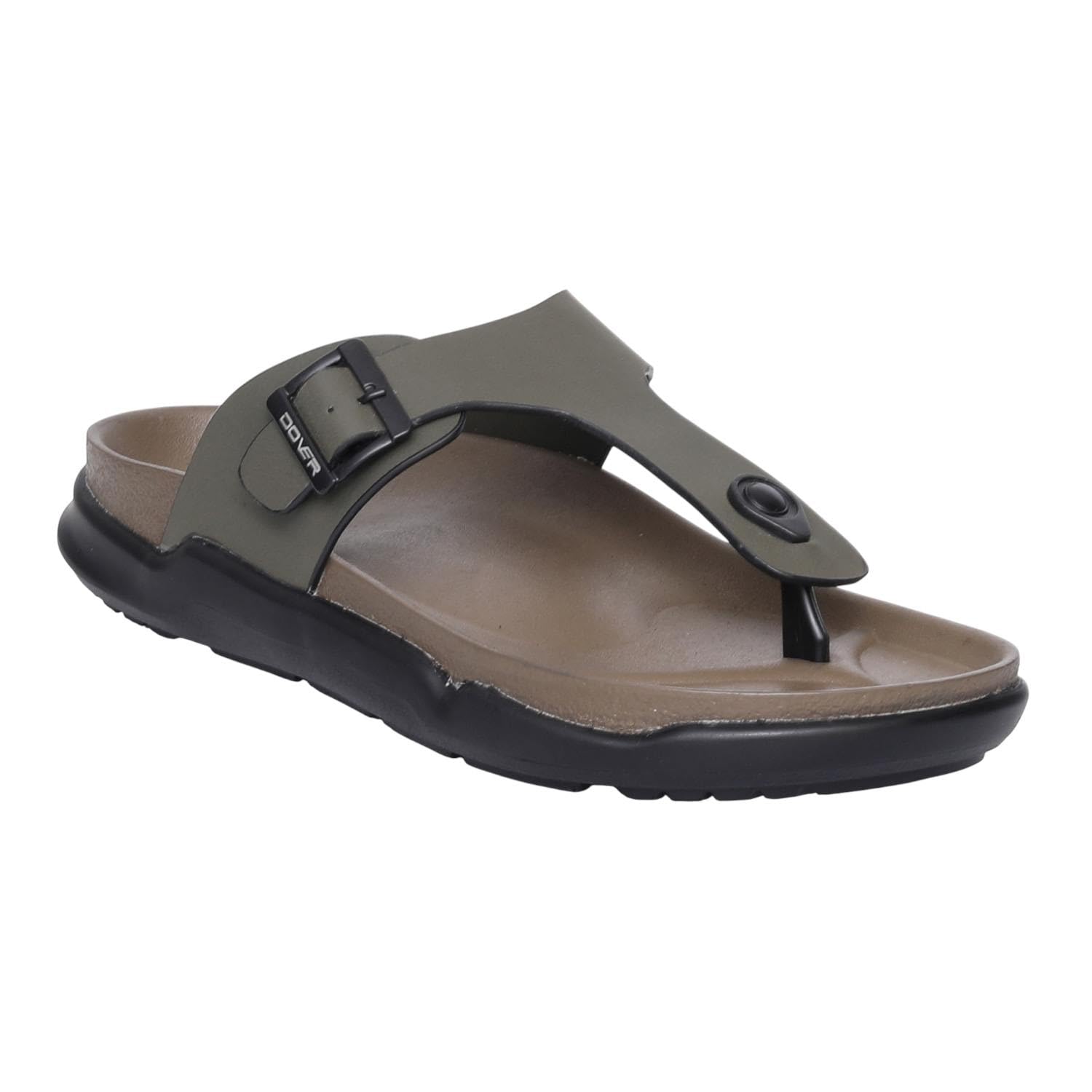 dover Mens Olive Modern Strap Sandal-picture-39