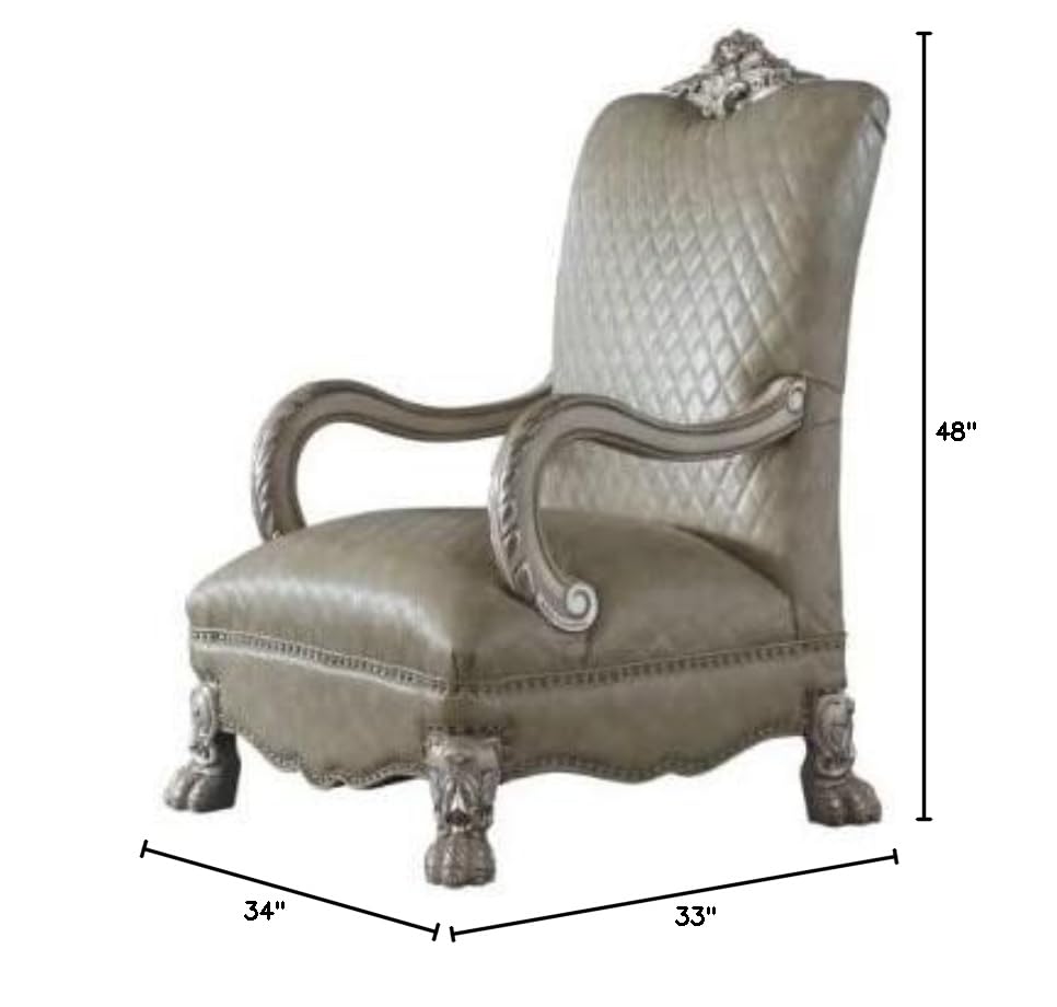 Sillón Plegable Blanco miniatura 3