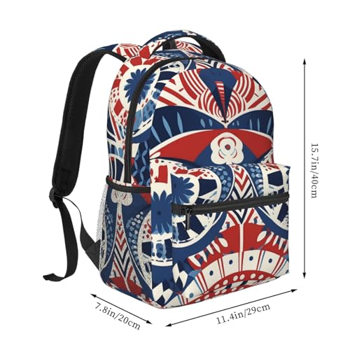 Casual Backpack for Women Men Special Pattern Lightweight Daypack Large Capacity Nurse Bag2