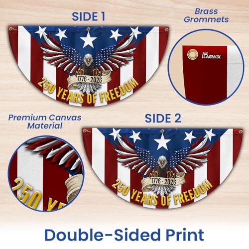 Amazon.com: FLAGWIX LLC: Bunting Flag