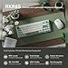 RK ROYAL KLUDGE R65 Wired Mechanical Keyboard, 60% Percent Creamy Gaming Keyboard Gasket Mount RGB Backlit with Programmable Knob, MDA Profile PBT Keycaps, QMK/VIA, Hot Swappable Linear Switch, Cyan gallery 2