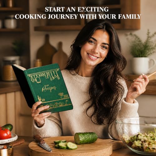 BIROYAL Tus propias recetas: Bloc de notas de cocina A5 en español 7