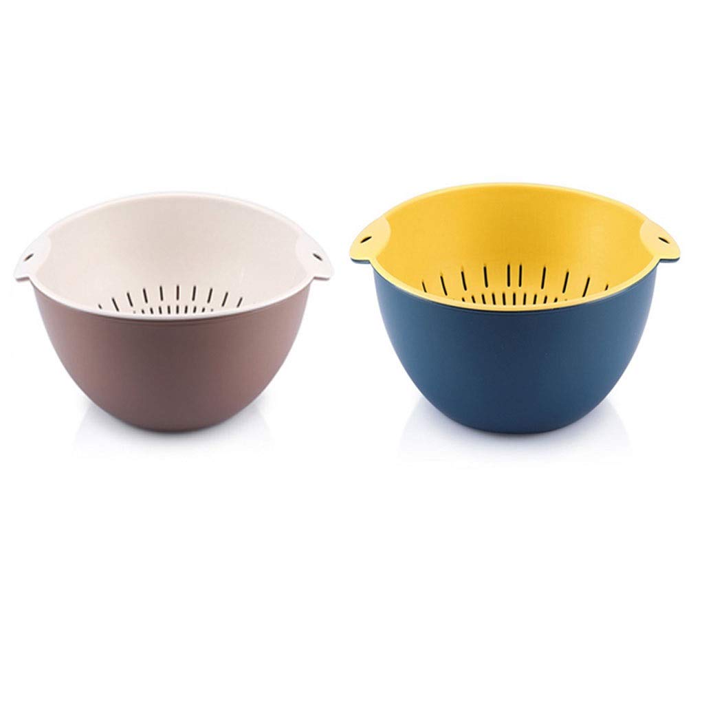 Cesta de drenaje para lavar y almacenar frutas sin mojar la encimera de cocina