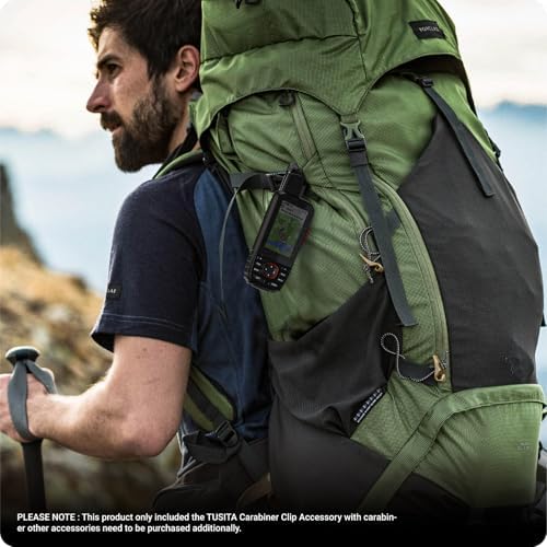 TUSITA Garmin 핸드헬드와 호환되는 카라비너 클립 액세서리 - GPS 시스템 액세서리 010-12897-01 — 사진 5