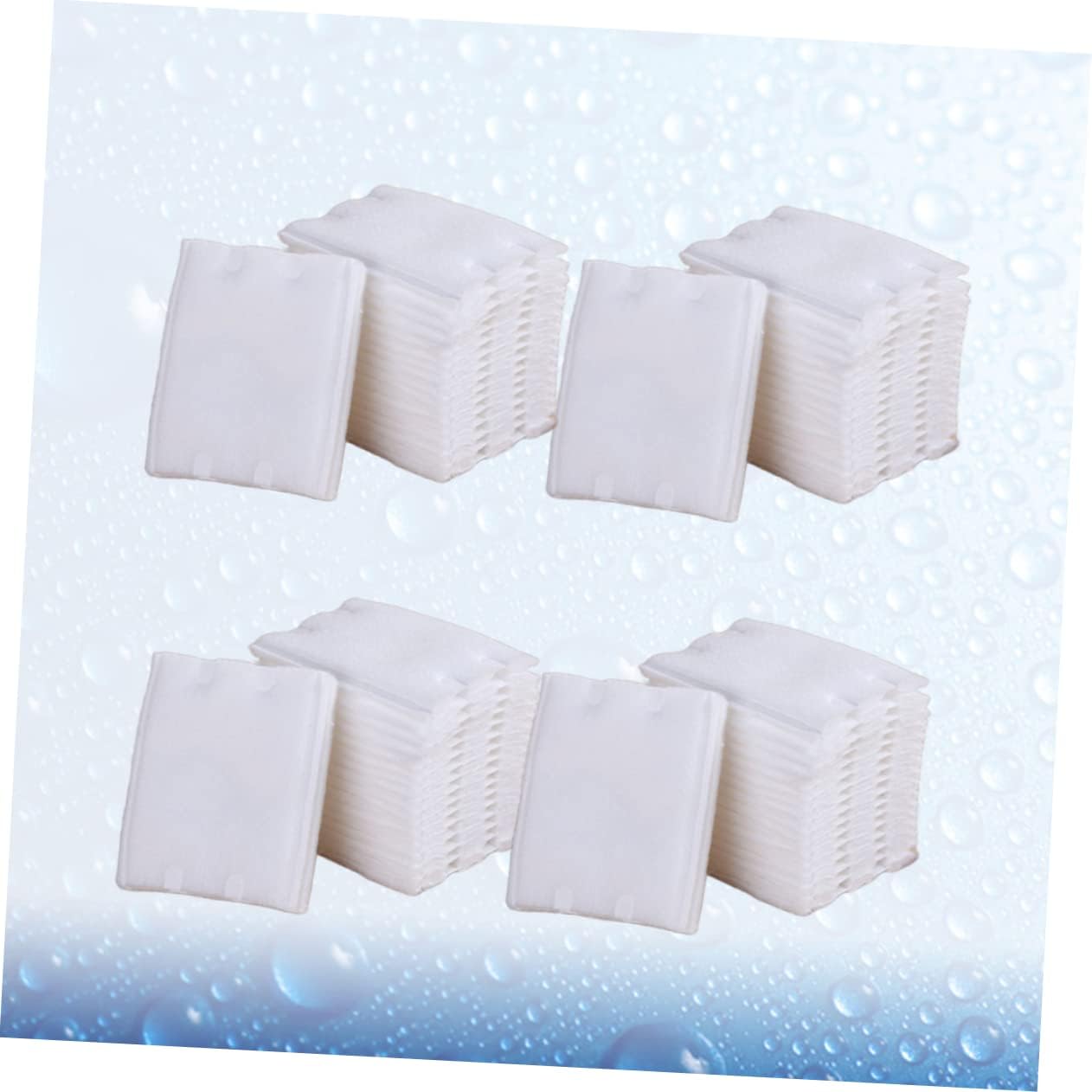 222 Pcs Makeup Remover Cotton Pads Double-Sided Thick Facial Cotton Rounds for Women Soft Absorbent for Makeup Removal