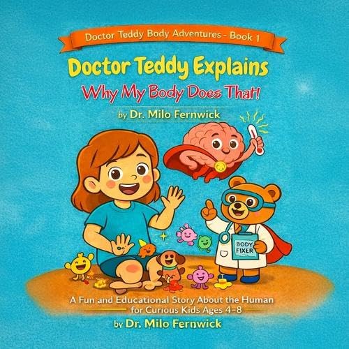 Doctor Teddy Explains Why My Body Does That! A Fun and Educational Story About the Amazing Human Body, Sickness, and Healing - for Curious Kids Ages 4-8