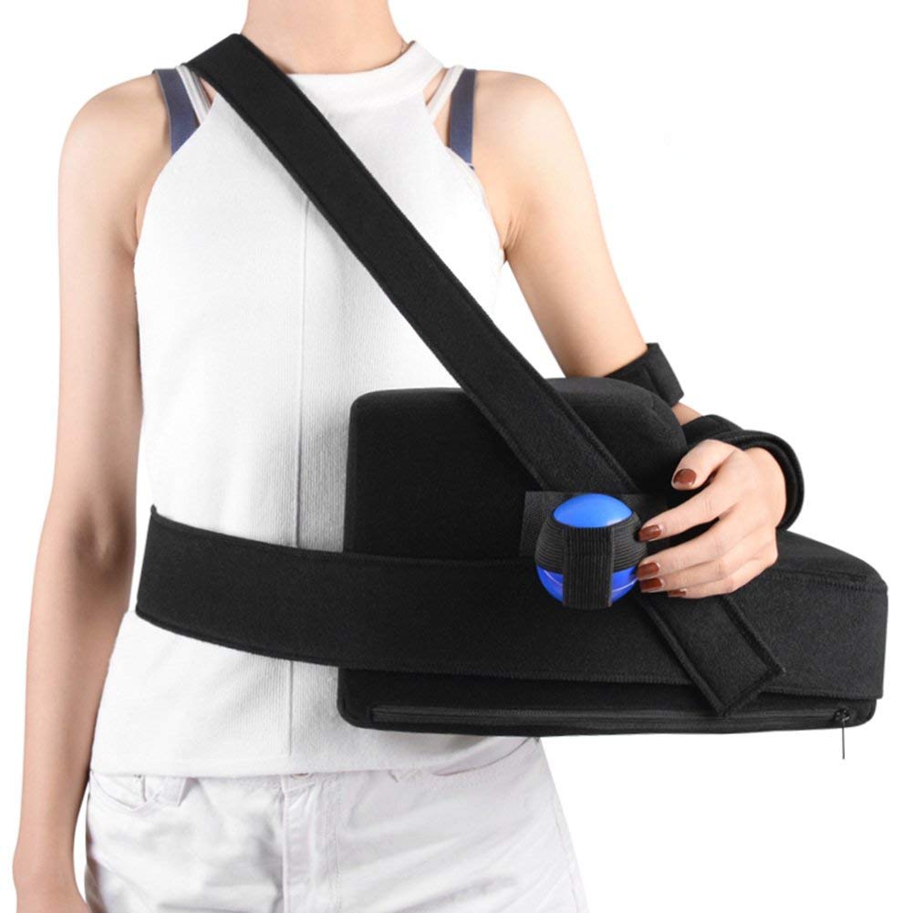 Inmovilizador de Hombro y Brazo Ajustable para rehabilitación por dislocación de la articulación del Hombro y el Brazo fracturado.Left