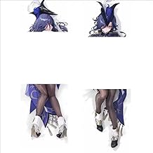 GQ Pillow Cover 60 * 180 cm 2 WAY(2WT),Genshin Impact Clorinde Hugging Pillowcase Anime Surrounding,2-Way Tricot Polyester, Double-Sided Print(without pillow core)