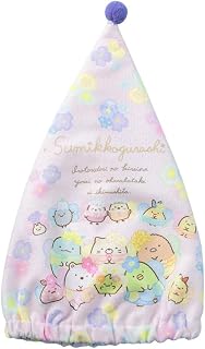 すみっコぐらし すみっこぐらし サンエックス キャラクター タオルキャップ ヘアキャップ タオルドライ(ピンク/フリーサイズ)