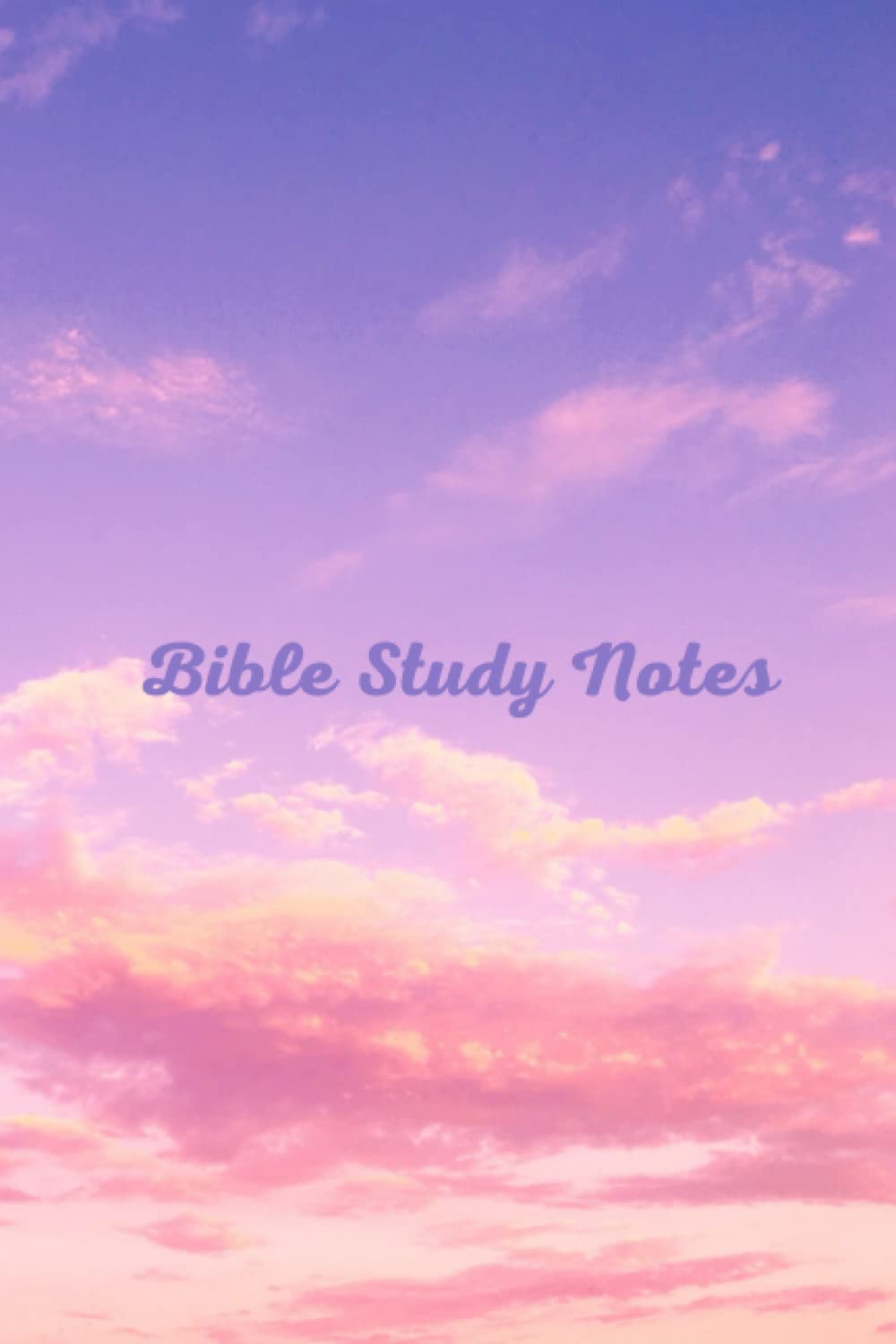 Bible Study Notes Journal: A cute little bible study notes journal