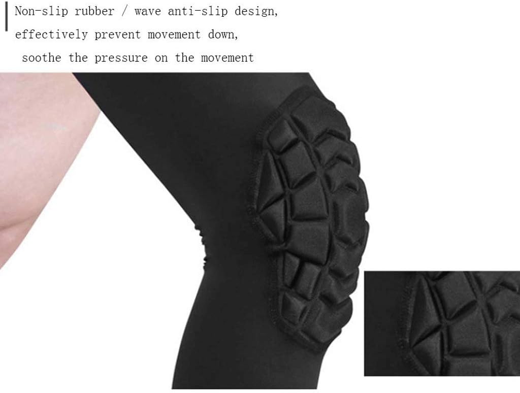 Kneepad-Knee Compression Sleeves Knee Pads Compression Leg Sleeve for Basketball, Volleyball, Weightlifting, and More(M)