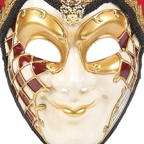Masque de carnaval robe haby up pour performance théâtrale et cosplay - 3