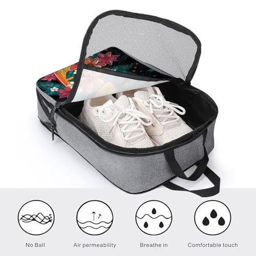Sac à chaussures imprimé planche de surf idéal pour la plage - 4