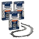 ハスクバーナ・ゼノア ソーチェン X-CUT S93G-52E 3本入 91VXL 互換チェン (H35) セミチゼル ピクセルチェン 替え刃