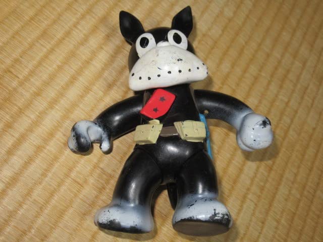 Amazon.co.jp: 希少 美品 1969年製ソフビ人形 マルサン 『のらくろ 