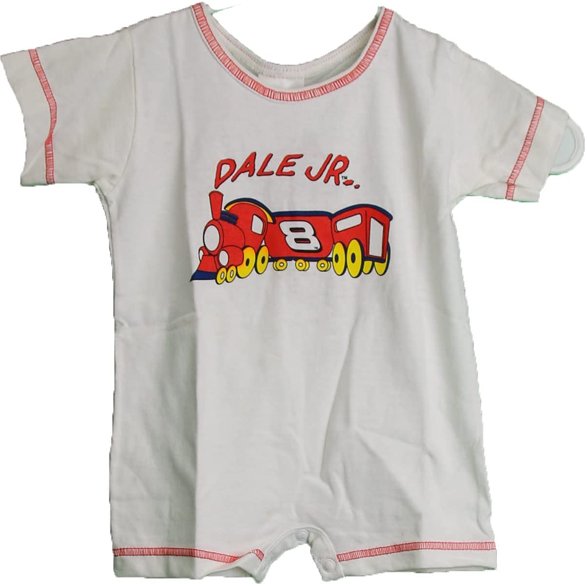 Chase Authentics NASCAR Dale Earnhardt Jr #8 Choo Choo Train Design Infant Baby Creeper Romper (24 Months)