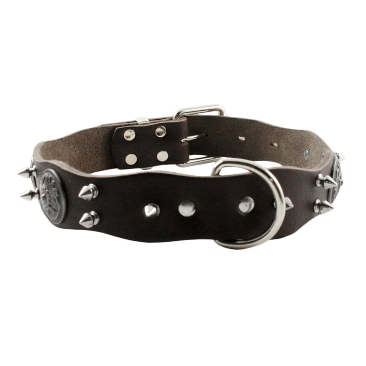 iplusmile Collier pour Chien PU Collier De Moyenne Et pour Chien Accessoires pour Animaux